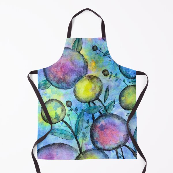 Item preview, Chromatic Orchard | Colourful Botanical Watercolour designed and sold by ArithraStudio.