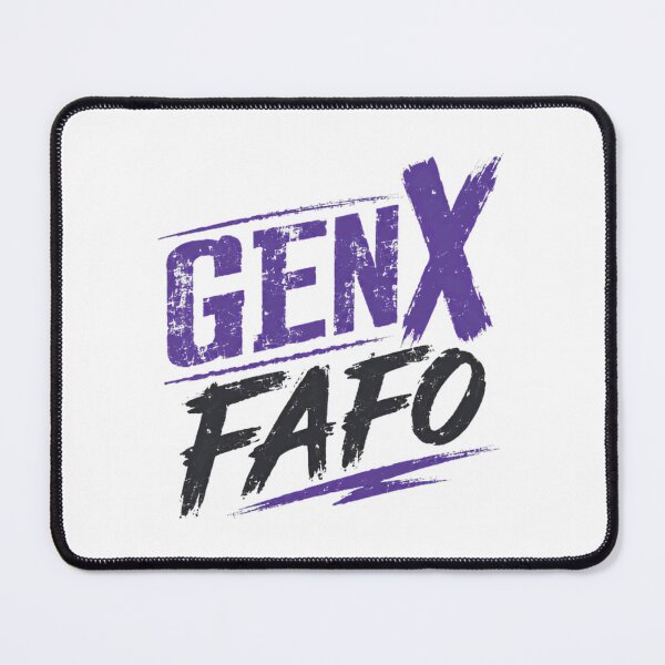 Item preview, Gen X FAFO Generation X Attitude Sarcastic Xennial Saying designed and sold by RetroMini2026.