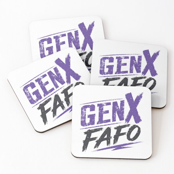 Item preview, Gen X FAFO Generation X Attitude Sarcastic Xennial Saying designed and sold by RetroMini2026.