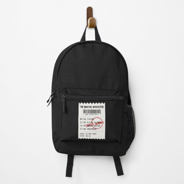 Item preview, Daily Schedule Receipt - Dystopian Humor Dark Academia designed and sold by SplashTastic.