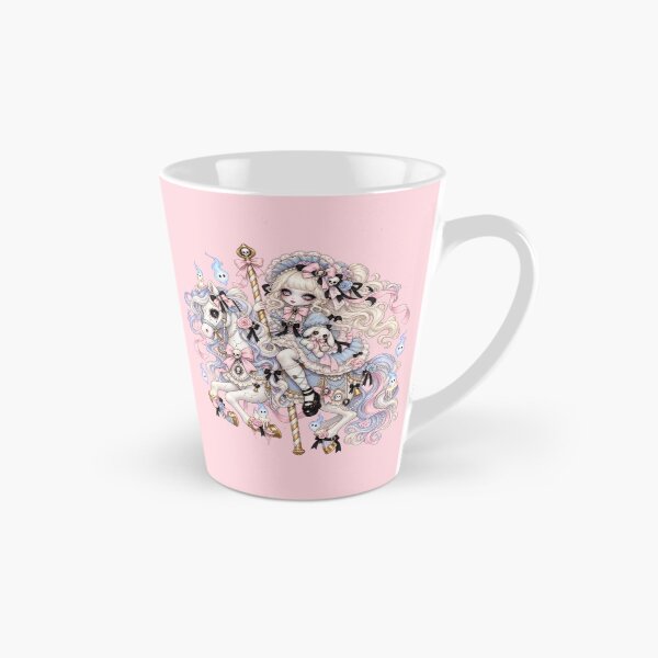 Item preview, Cracked Carousel Doll | Creepy Cute Pastel Gothic Sticker Art designed and sold by DmaarGroup.