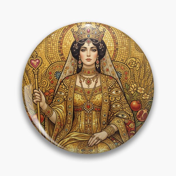 Item preview, III The Empress Tarot Card Golden Phase Art Nouveau designed and sold by Ada’s Mystic Atelier .