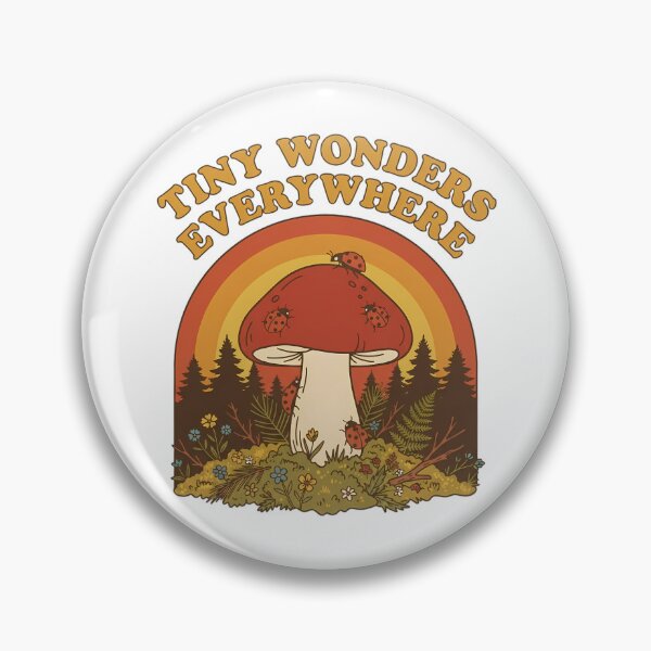 Item preview, Mushroom And Ladybugs Botanical Forest Print designed and sold by SHOP-Corner.