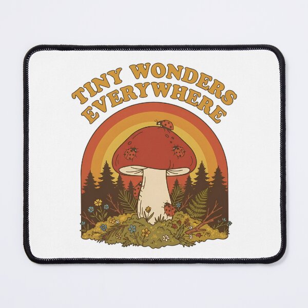 Item preview, Mushroom And Ladybugs Botanical Forest Print designed and sold by SHOP-Corner.