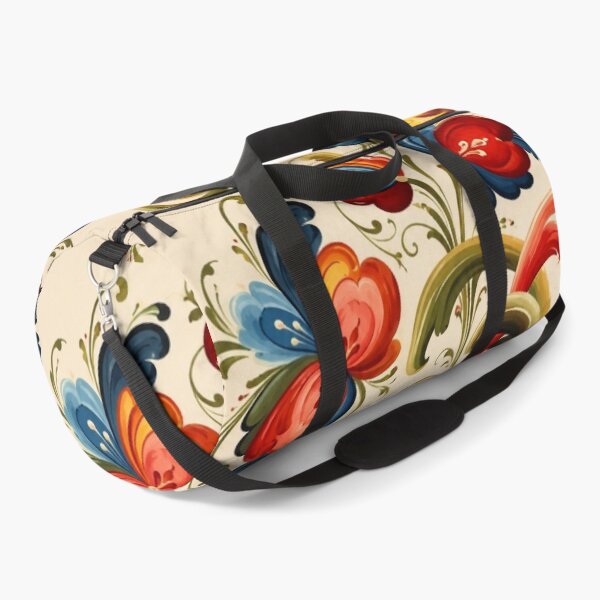 Item preview, Norwegian Blue Telemark Rosemaling ,Rosemaling Blue and Red designed and sold by Owneysweet.