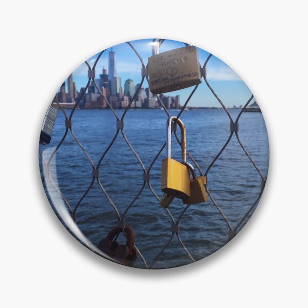Item preview, Manhattan Skyline Love Padlocks NYC designed and sold by eleonoraingrid.