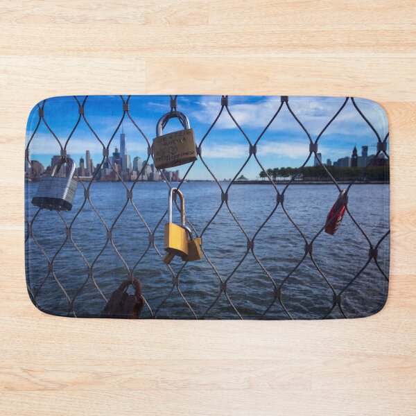 Item preview, Manhattan Skyline Love Padlocks NYC designed and sold by eleonoraingrid.