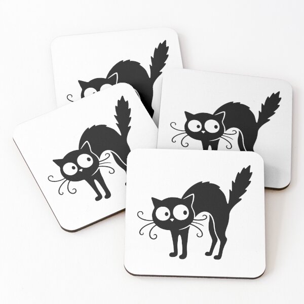 Item preview, A cat with its fur standing on end designed and sold by Visual-Elixir.