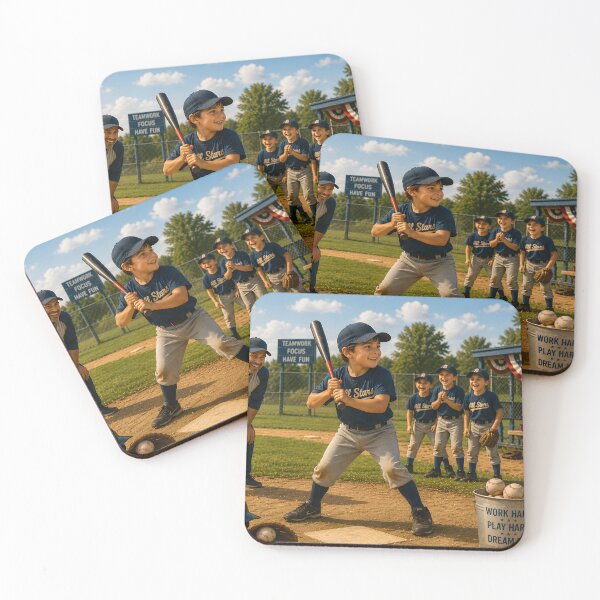 Item preview, Vintage Youth Baseball Batter designed and sold by PuzzlingRooster.