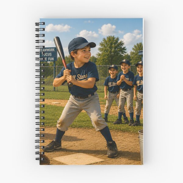 Item preview, Vintage Youth Baseball Batter designed and sold by PuzzlingRooster.
