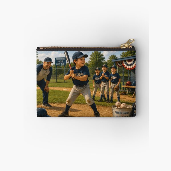 Item preview, Vintage Youth Baseball Batter designed and sold by PuzzlingRooster.