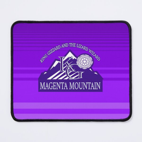 Item preview, King Gizzard and the Lizard Wizard Magenta Mountain designed and sold by Q Art & Design .