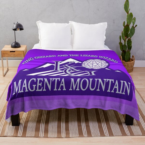 Item preview, King Gizzard and the Lizard Wizard Magenta Mountain designed and sold by Q Art & Design .
