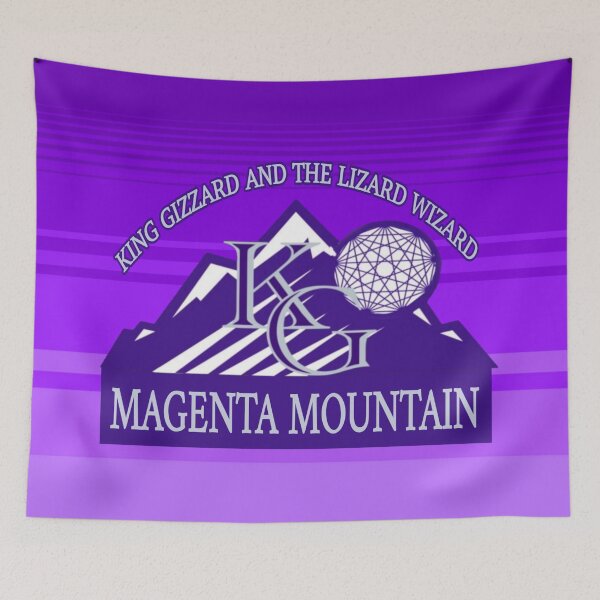 Item preview, King Gizzard and the Lizard Wizard Magenta Mountain  designed and sold by Q Art & Design .