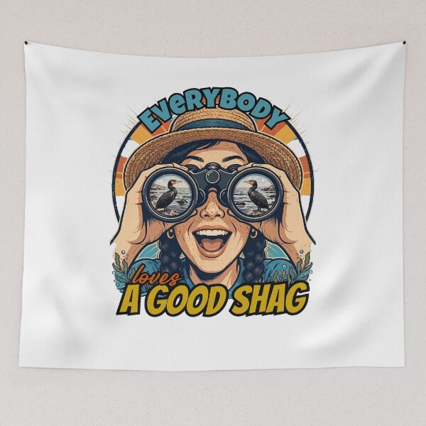 Item preview, Everybody Loves a Good Shag Funny Birdwatching Pun Twitcher Funny Gift designed and sold by Neurospicy Trolls.