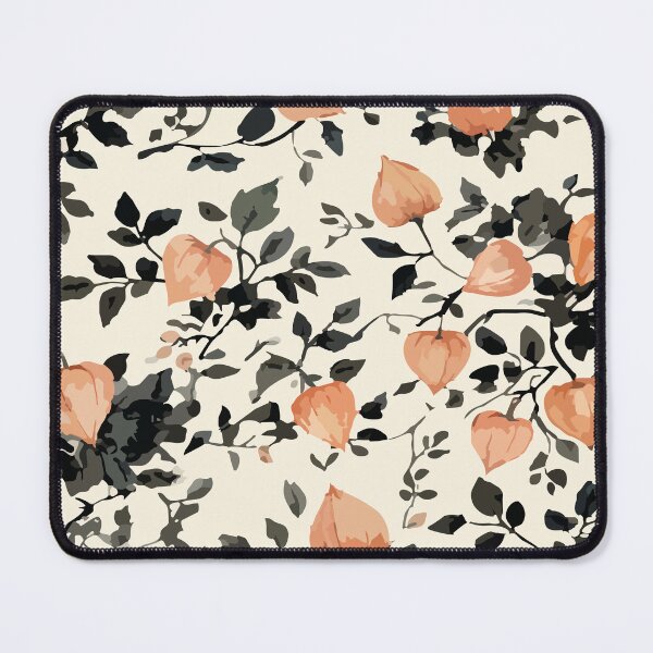 Item preview, Chinese Lantern Flowers – Moody Botanical Watercolor designed and sold by FawnFeatherCo.