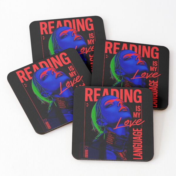 Item preview, Reading Is My Love Language designed and sold by Noirvasca.