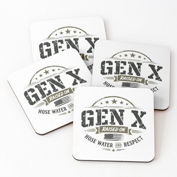 Item preview, Gen X Raised On Hose Water And Respect American Patriot designed and sold by RetroMini2026.