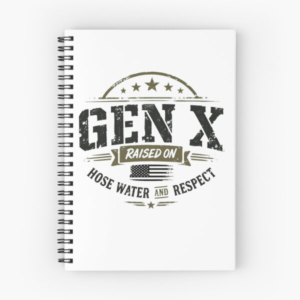 Item preview, Gen X Raised On Hose Water And Respect American Patriot designed and sold by RetroMini2026.