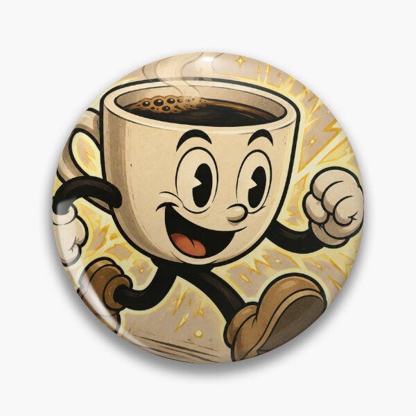 Artikelvorschau, Vintage-Kaffeetasse mit Cartoon-Motiv aus den 1930er Jahren entworfen und verkauft von Ink-verse-.