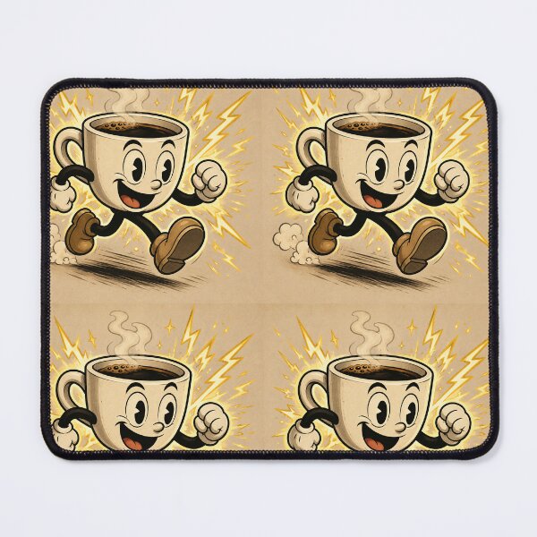 Item preview, Vintage 1930s Retro Cartoon Coffee Cup Character designed and sold by Ink-verse-.