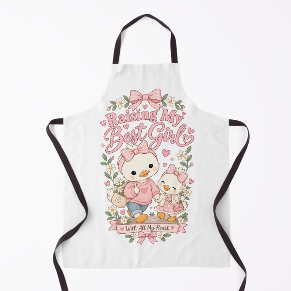 Item preview, Raising My Best Girl Duck Design designed and sold by TheOriginalCozyDuck.