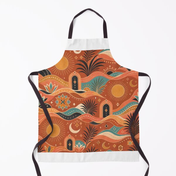 Item preview, Boho Desert Sun and Moon Pattern designed and sold by TheNightsCrest.