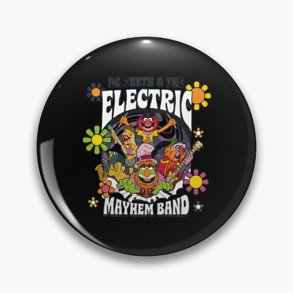 Item preview, Dr. Teeth Electric Mayhem Band Psychedelic Muppet-88 designed and sold by ChevalierIzyy.