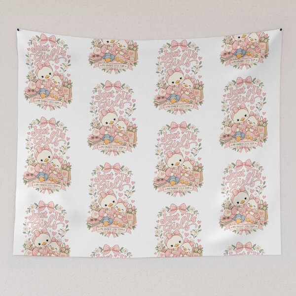 Item preview, Just Us Girls Mama Duck Design designed and sold by TheOriginalCozyDuck.