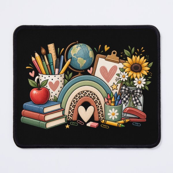 Item preview, Kindergarten Teacher Rainbow Gift Back to School Style designed and sold by Corvoria.