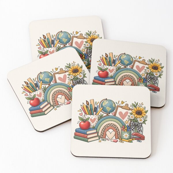Item preview, Kindergarten Teacher Rainbow Gift Back to School Style designed and sold by Corvoria.