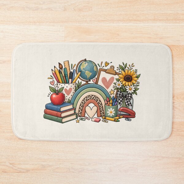 Item preview, Kindergarten Teacher Rainbow Gift Back to School Style designed and sold by Corvoria.