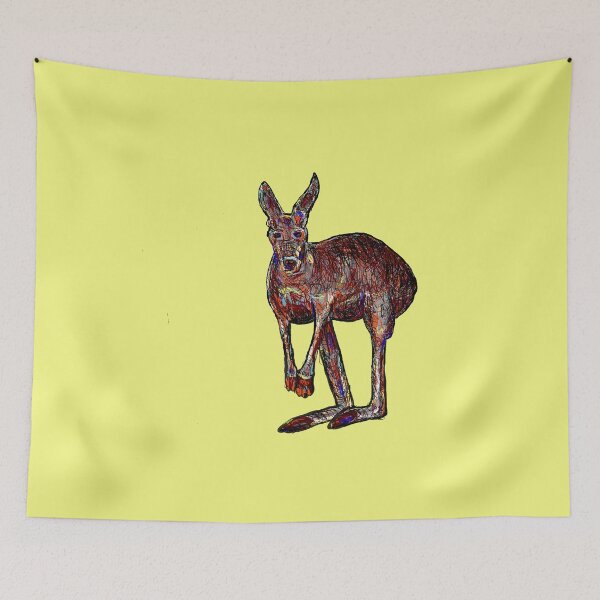 Item preview, The kangeroo at the zoo designed and sold by SHARON NAKAR.