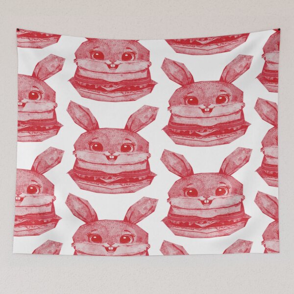 Item preview, Cute Bunny Cheeseburger designed and sold by kinpirks.