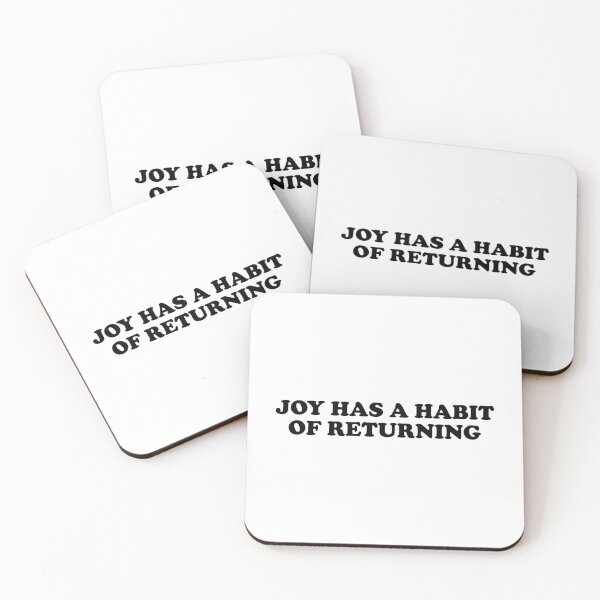 Item preview, Joy Has a Habit of Returning designed and sold by ChungusLiving.