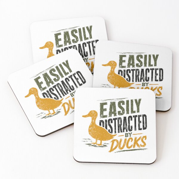 Item preview, Easily Distracted By Ducks Duck Lover Waterfowl Enthusiast designed and sold by RetroMini2026.