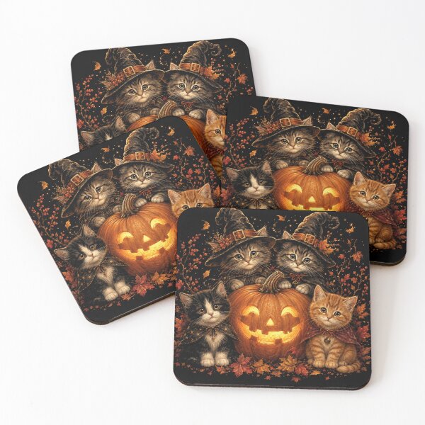 Item preview, Halloween Cute Cats Pumpkin Spooky Season designed and sold by will freed18.