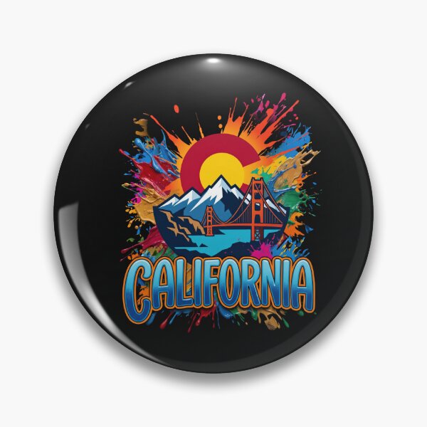 Artikelvorschau, California Color Splash (PNG, transparent) entworfen und verkauft von Rocky Mountain Artistry.