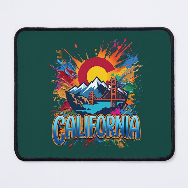 Item preview, California Color Splash PNG Transparent designed and sold by Rocky Mountain Artistry.