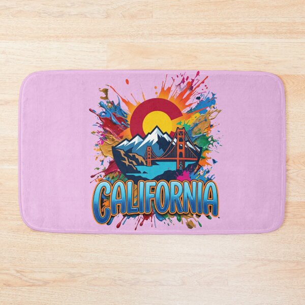 Item preview, California Color Splash PNG Transparent designed and sold by Rocky Mountain Artistry.