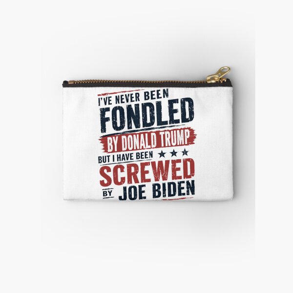 Item preview, I've Never Been Fondled By Donald Trump But I Have Been Screwed By Joe Biden Anti Biden Pro Trump Conservative Republican designed and sold by RetroMini2026.