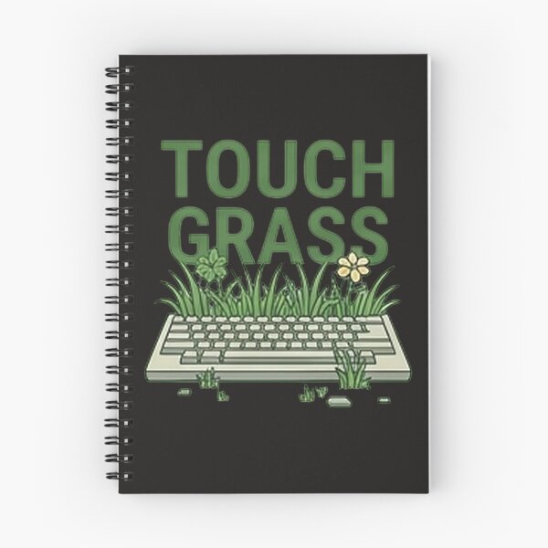 Item preview, Touch Grass — Funny Internet & Gaming Meme Design designed and sold by Tipsy24.