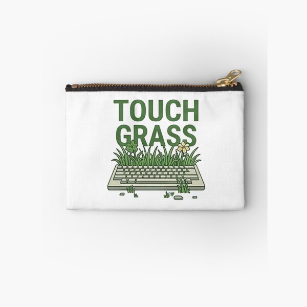 Item preview, Touch Grass — Funny Internet & Gaming Meme Design designed and sold by Tipsy24.