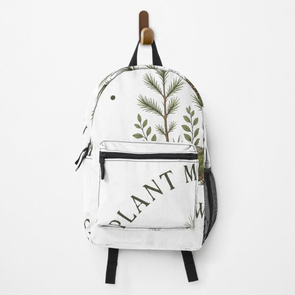 Item preview, Plant More Trees – Organic Pine Sapling Botanical Illustration – Forest Green Eco Art – Nature Conservation Design designed and sold by bobscraze.