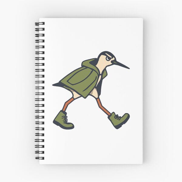 Item preview, Dip Runner Shorebird Birding Character Design designed and sold by Ainbowz-Artwork.