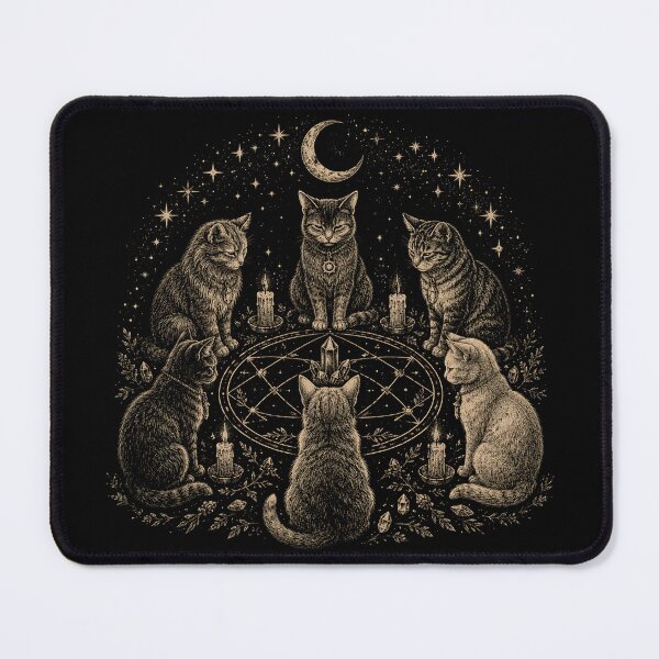 Item preview, Vintage Retro Funny Cat Ritual Support Your Local Coven designed and sold by will freed18.