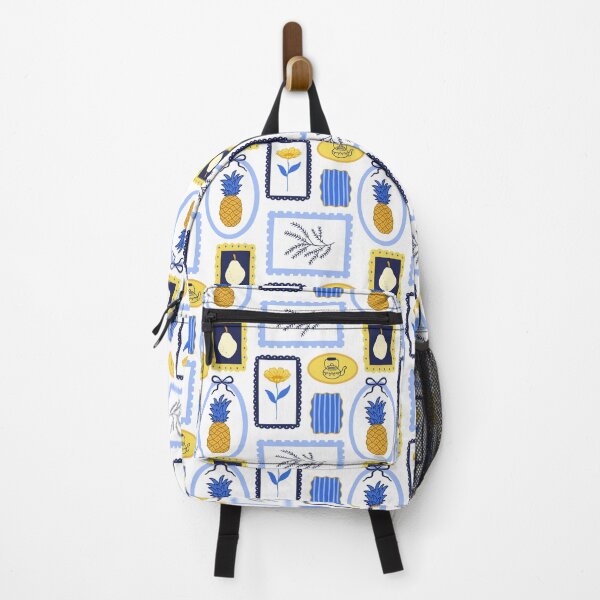 Item preview, Coquette Cottage Kitchen — Floral, Pineapple & Tea Kettle Seamless Pattern designed and sold by Olive Lane Creative.