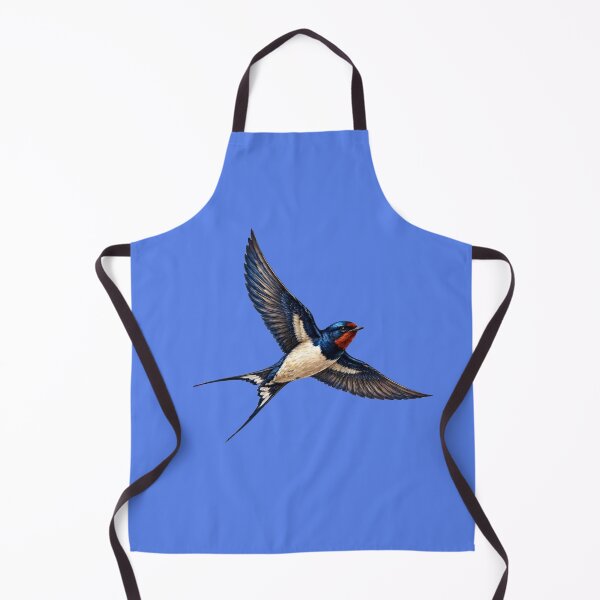 Item preview, Elegant Barn Swallow flying - Spring Nature Art designed and sold by Evelashop.