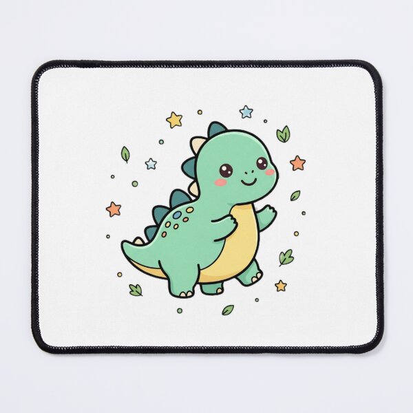 Item preview, Adorable Baby Dinosaur Kawaii Cute Dino Sticker designed and sold by Tinydoodlenest .
