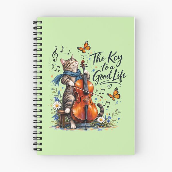 Item preview, The Key to a Good Life Cat Design designed and sold by CJLindy.